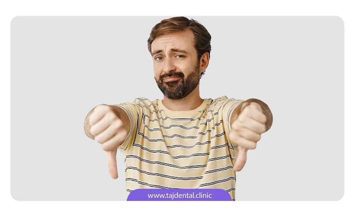 معایب ایمپلنت دندان جلو