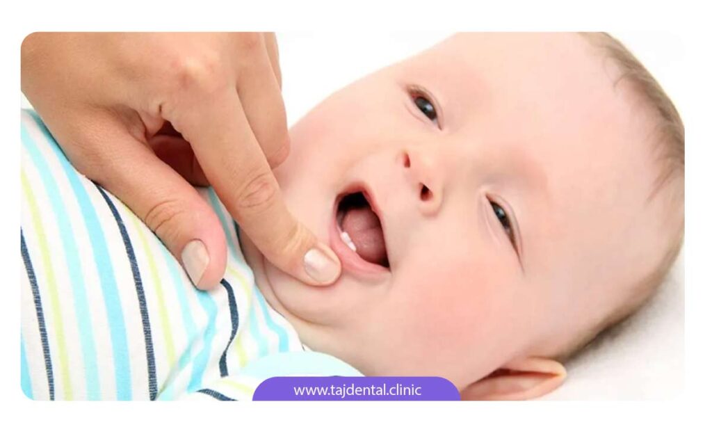 عکس مراحل دندان درآوردن نوزاد
