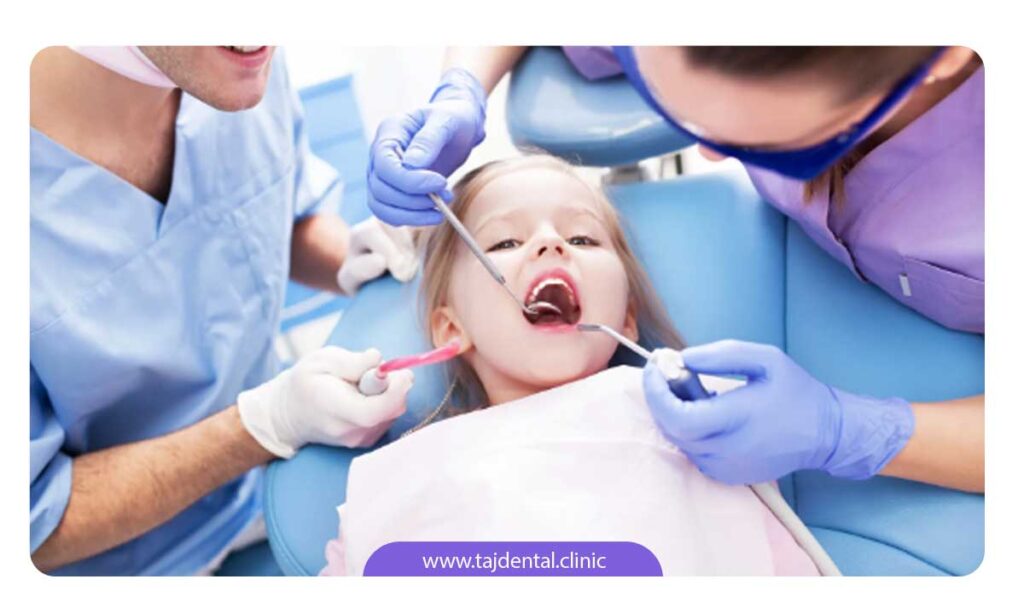 ایمپلنت دندان جلو کودک